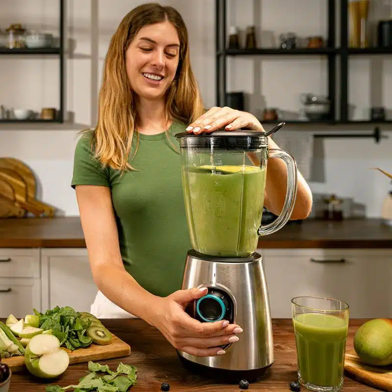 Batidora de vaso Cecotec Power Black Titanium 2300MAX Inox Pro - Imagen 6