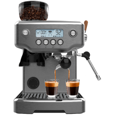 Cafetera barista Cecotec Power Espresso 20 Barista Steel & Grind