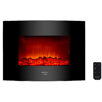 Chimenea eléctrica Cecotec Ready Warm 2210 Curved Flames