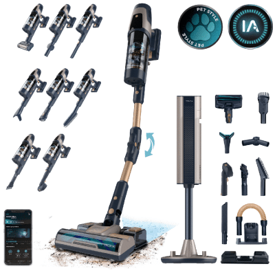 Aspirador vertical Cecotec RZ90 AI AquaPet Flex Connected