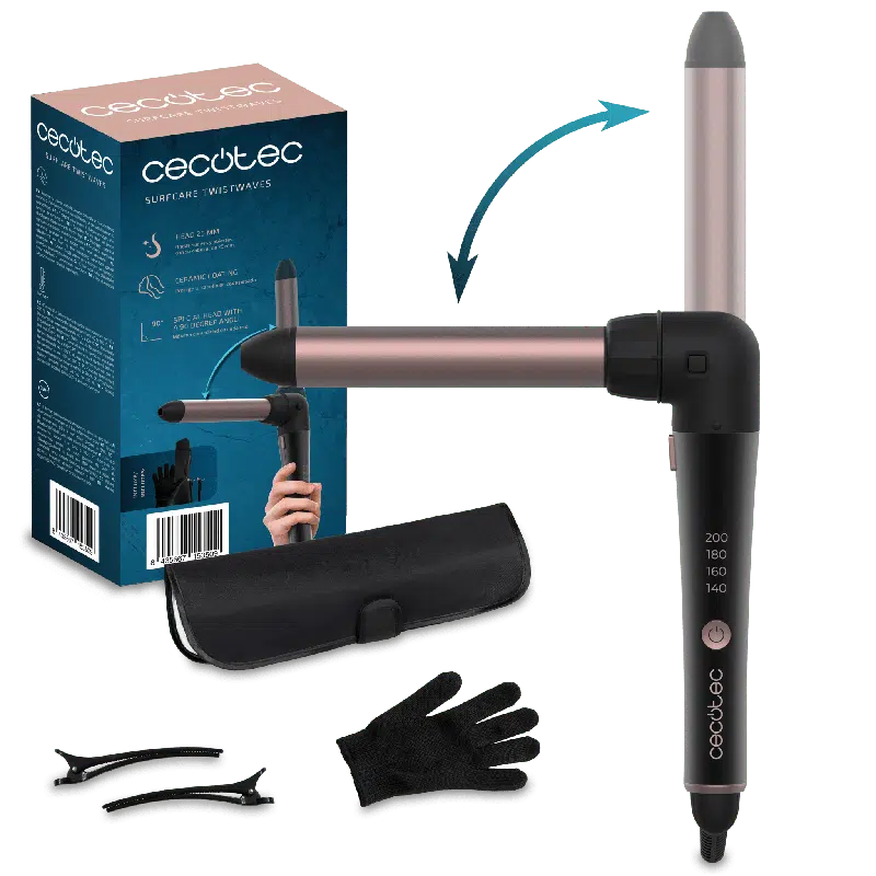 Rizador de pelo Cecotec SurfCare 3200 TwistWaves