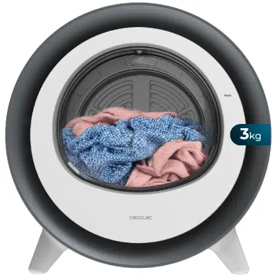 Mini Secadora 3 kg Cecotec Bolero DressCode Dry 3500V Silver