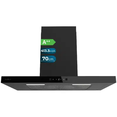 Campana extractora Cecotec Bolero Flux TT 704400 Black A++