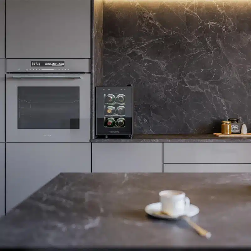 Vinoteca termoeléctrica Cecotec Bolero GrandSommelier 600 CoolCrystal - Imagen 7