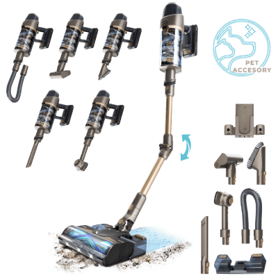 Aspirador vertical Conga Rockstar 12500 Stellar AquaPet Flex Cecotec