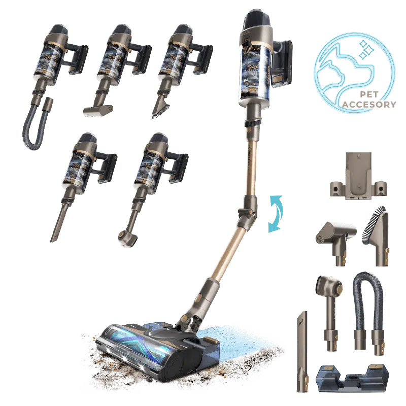 Aspirador vertical Conga Rockstar 12500 Stellar AquaPet Flex Cecotec