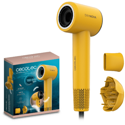 Secador de Pelo Brushless Cecoctec DryNova Yellow