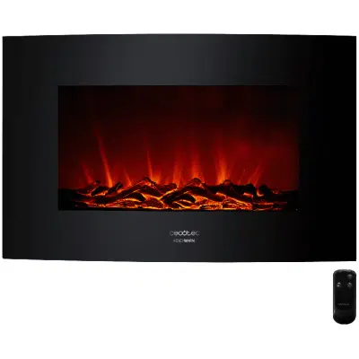 Chimenea eléctrica Cecotec Ready Warm 3510 Curved Flames