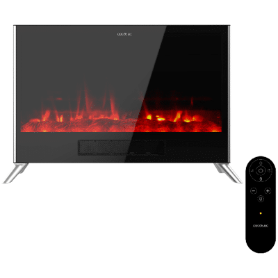 Chimenea eléctrica Cecotec ReadyWarm 7500 3in1 Total Flames