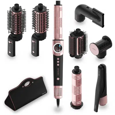 Moldeador de pelo Cecotec AirGlisse 8in1 Black