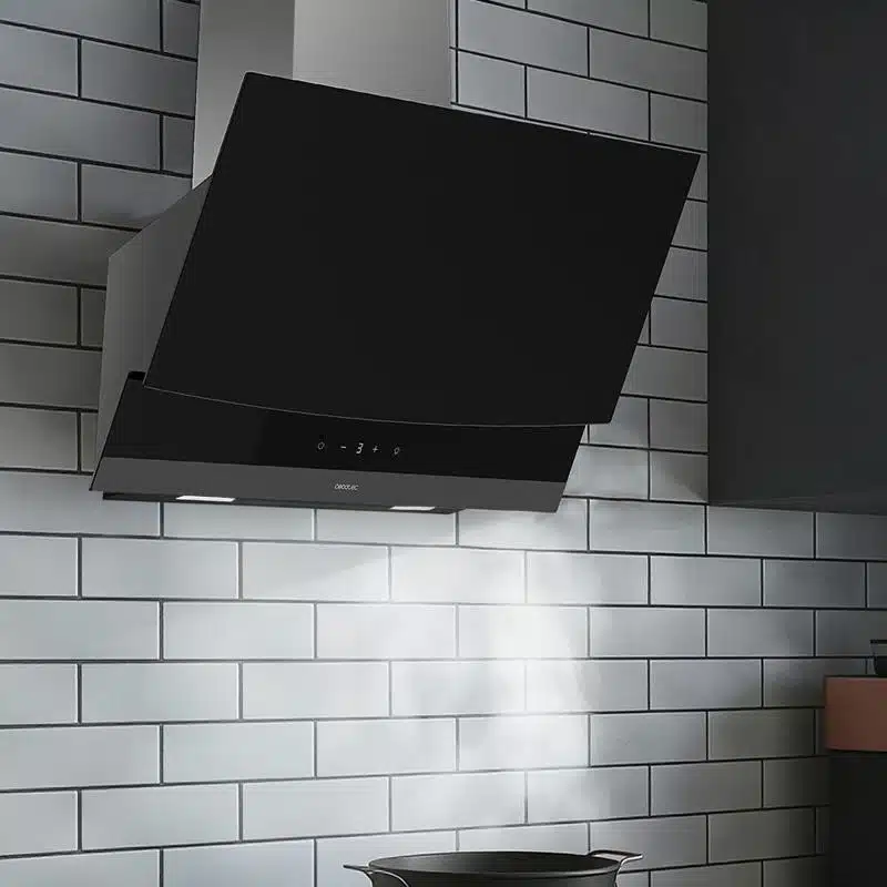 Campana Extractora Decorativa Cecotec Bolero Flux DT 604400 Matt Black A+++ - Imagen 12
