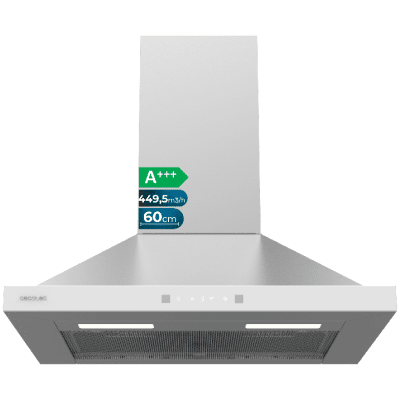 Campana extractora Cecotec Bolero Flux PT 604400 Inox A+++