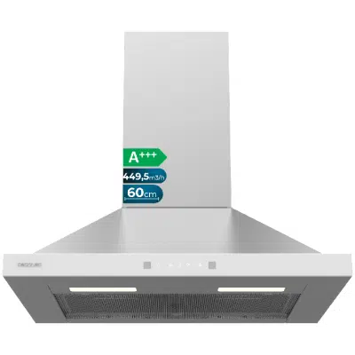 Campana extractora Cecotec Bolero Flux PT 604400 Inox A+++