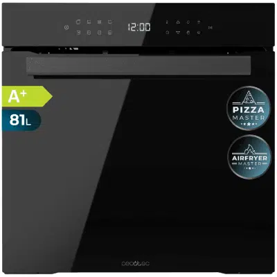 Horno integrable Cecotec Bolero Hexa P506000 Glass Black A+