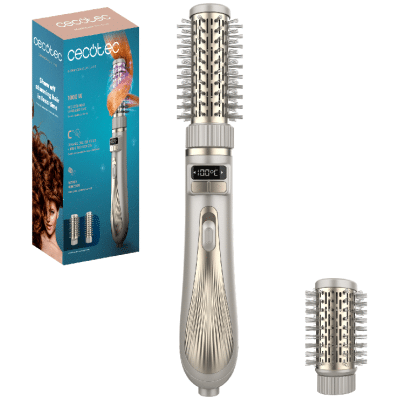 Cepillo de aire Cecotec CeramicCare 2in1 Gyro