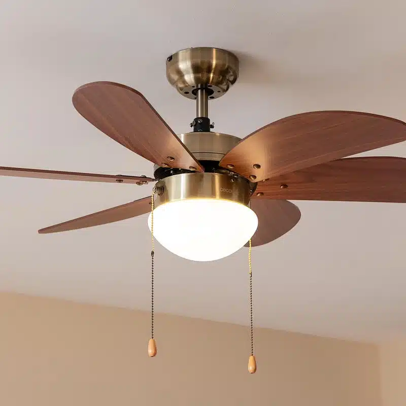 Ventilador de techo Cecotec EnergySilence Aero 365 Gold&Wood - Imagen 5
