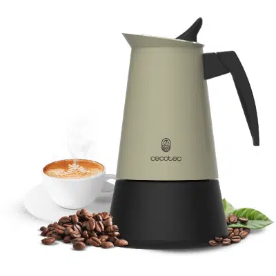 Cafetera Cecotec italiana Piccolina 200 Green