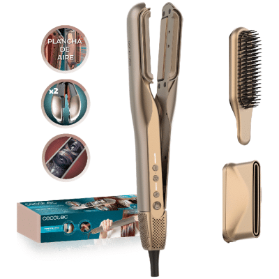 Plancha de pelo Cecotec AirLisse 2in1 ForceDry Duo