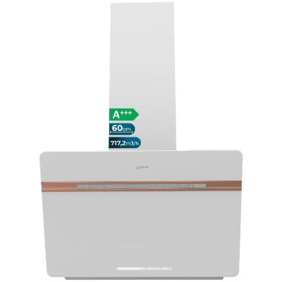 Campana extractora Cecotec Bolero Flux DT 607500 Matt White A+++