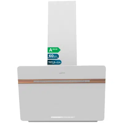 Campana extractora Cecotec Bolero Flux DT 607500 Matt White A+++