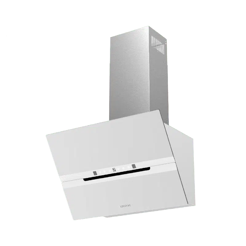 Campana extractora Cecotec Flux DT 608010 Glass White A++ - Imagen 3