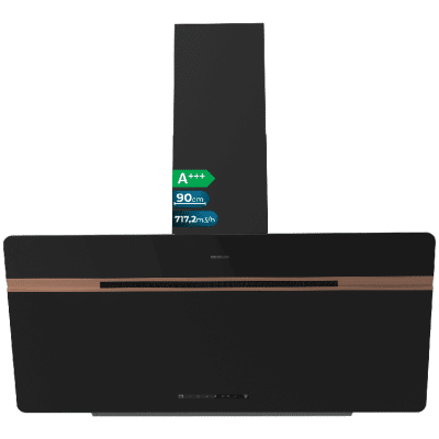 Campana extractora Cecotec Bolero Flux DT 907500 Matt Black A+++
