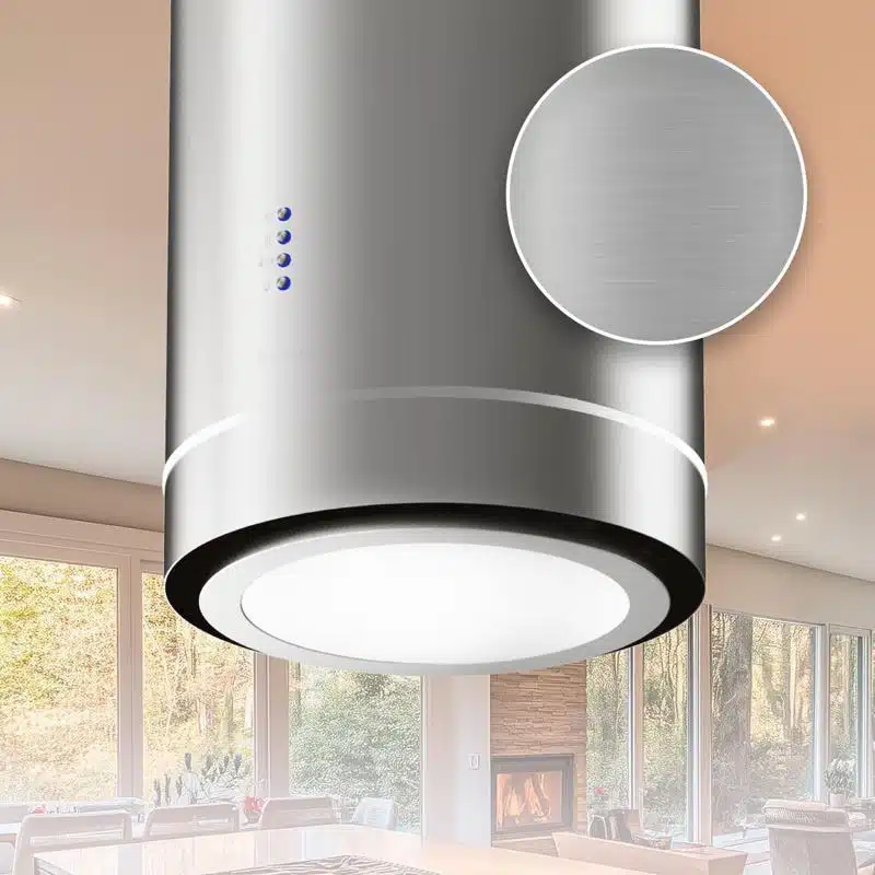 Campana extractora isla Cecotec Bolero Flux IRE 388000 Inox A++ - Imagen 8