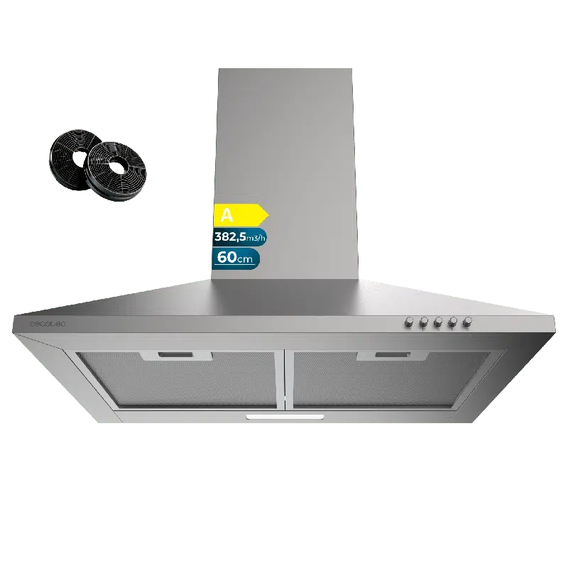 Campana extractora Cecotec Bolero Flux PM 604000 Inox A