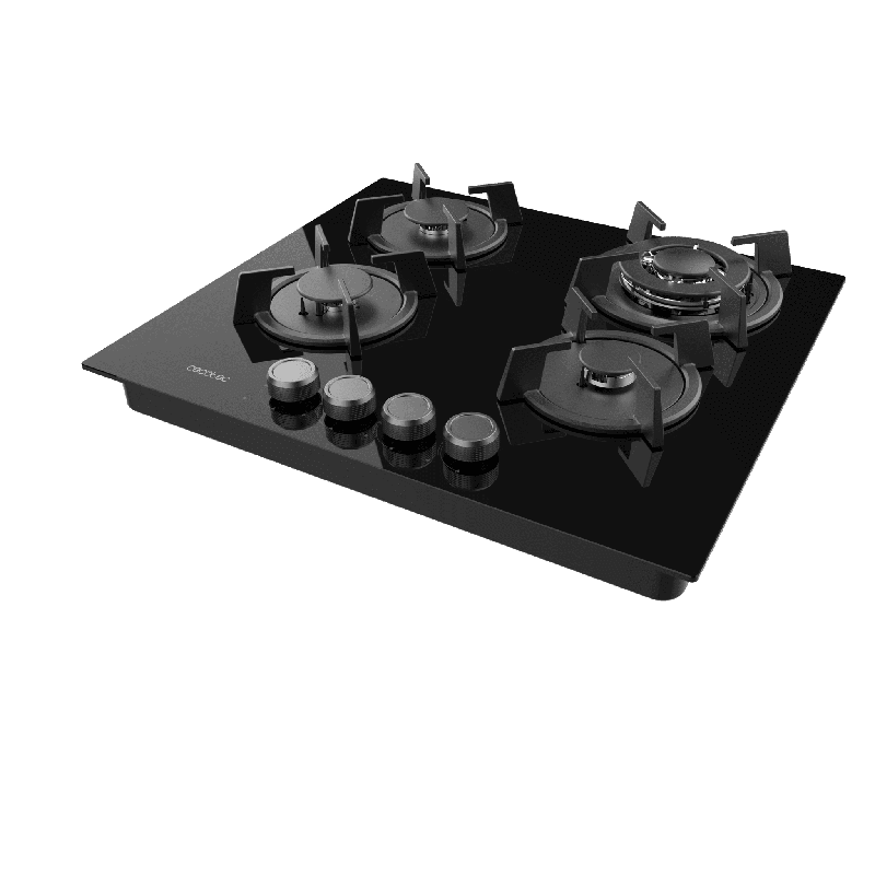 Placa de gas Cecotec Bolero Squad G 4200S Glass Black - Imagen 4