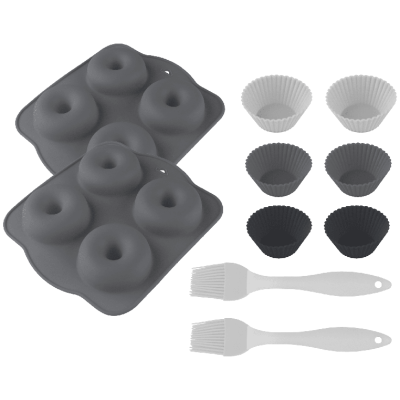 Pack de accesorios moldes de silicona Cecotec Cecofry SweetBake Pack Accessories