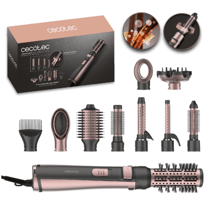 Cepillo de aire Cecotec CeramicCare 10in1 AirBrush Gyro