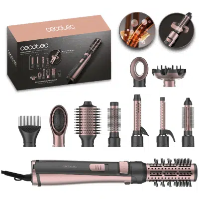 Cepillo de aire Cecotec CeramicCare 10in1 AirBrush Gyro