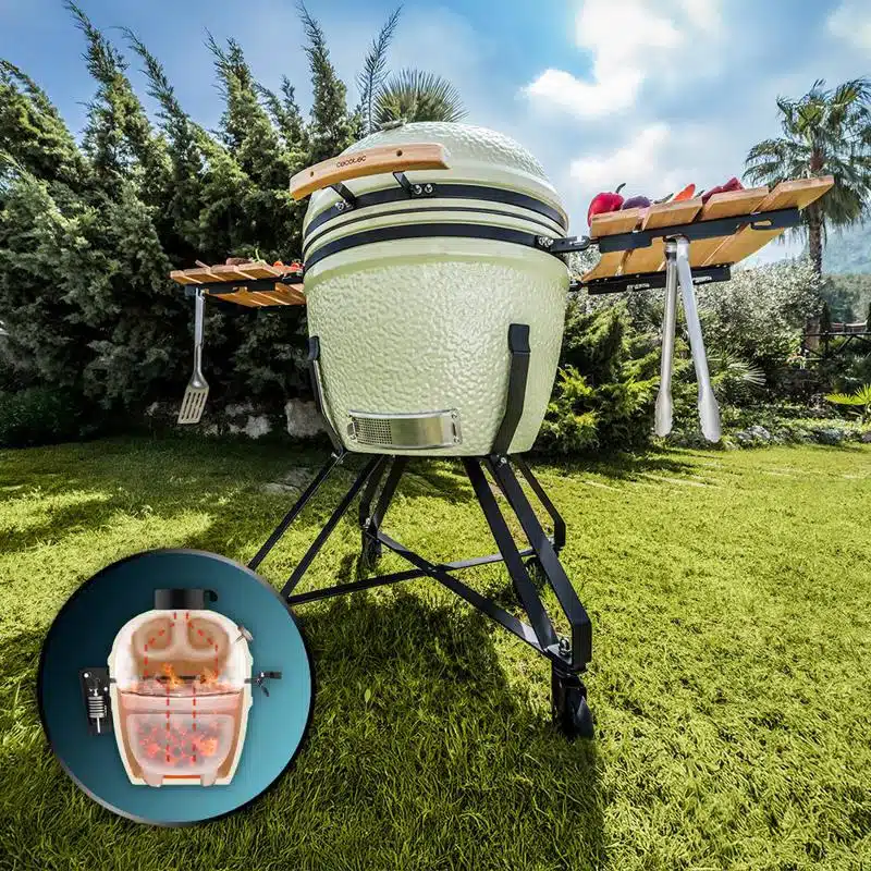 Barbacoa Kamado Cecotec DragonFire 4600 - Imagen 9