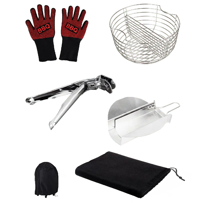 Pack de accesorios para barbacoa kamado Cecotec DragonPack 6000 L