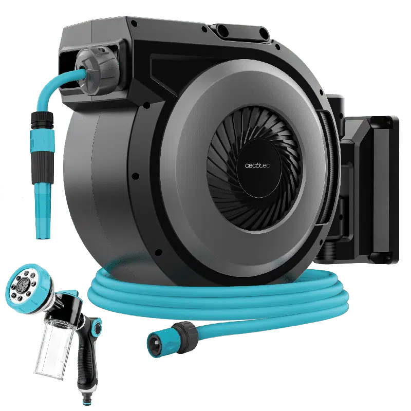 Enrollador de manguera Cecotec HydroShell 300 Pro - Imagen 2