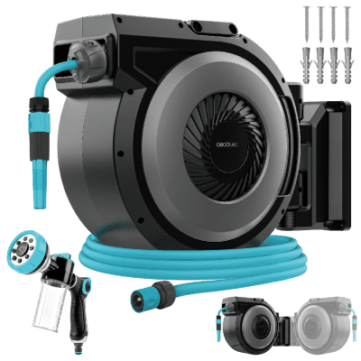 Enrollador de manguera Cecotec HydroShell 300 Pro