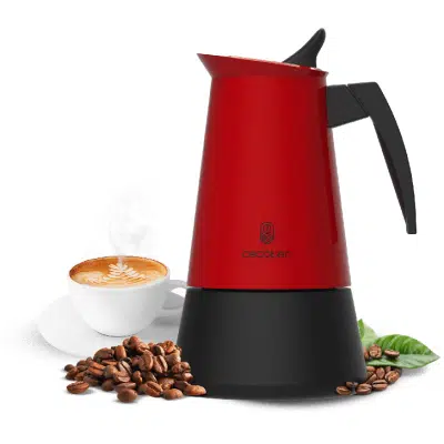 Cafetera Cecotec Italiana Piccolina 600 Red