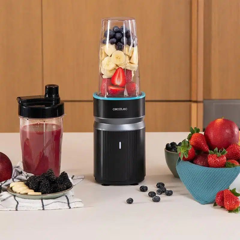Batidora de vaso Cecotec PowerTitanium 1000 Push2Go Duo - Imagen 3