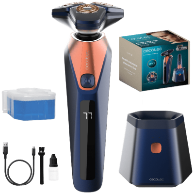 Máquina de afeitar rotativa Cecotec PrecisionCare Saphire Pro