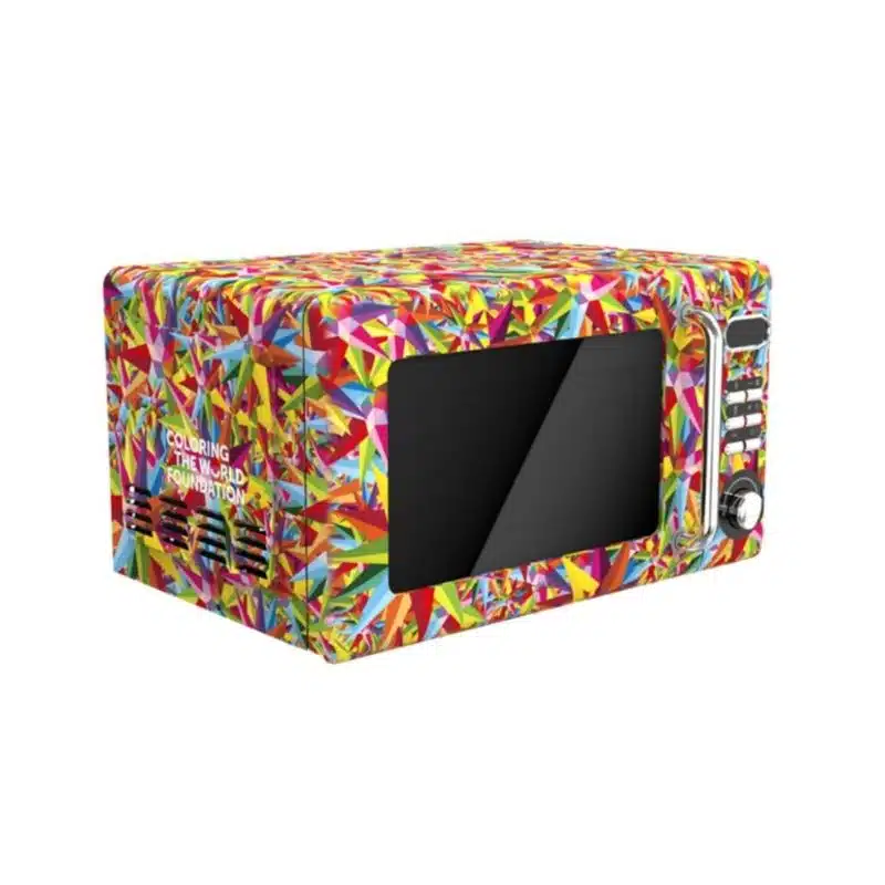 Microondas Cecotec ProClean 5110 Retro Coloring Tech 700W - Imagen 4