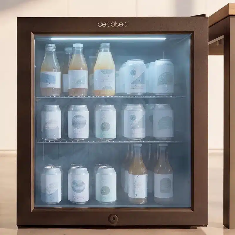 Nevera Mini Bar Cecotec Bolero CoolMarket BC 72 Black - Imagen 2