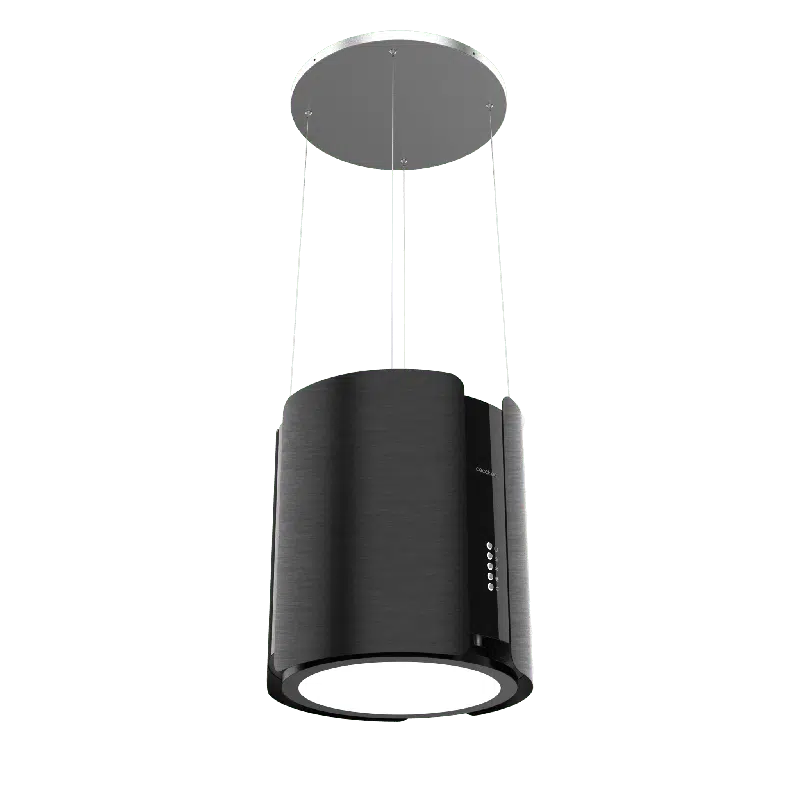 Campana colgante redonda Cecotec Bolero Flux CRE 385500 Negro A+ - Imagen 5