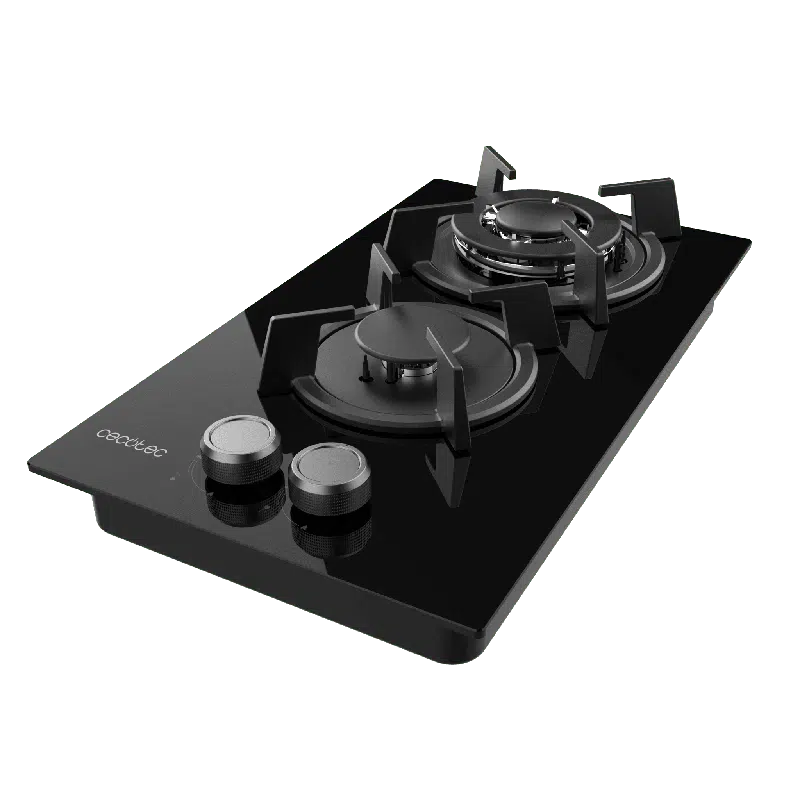 Placa de gas Cecotec Bolero Squad GN 2200S Glass Black - Imagen 3
