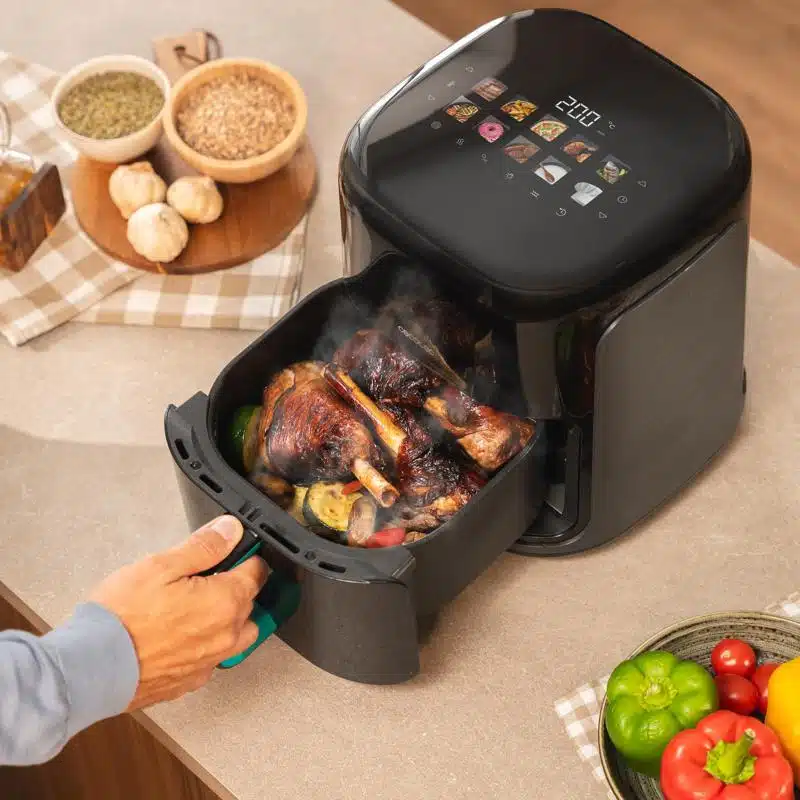 Freidora de aire con doble resistencia Cecotec Cecofry&Grill Smokin'Prime 4000 - Imagen 13