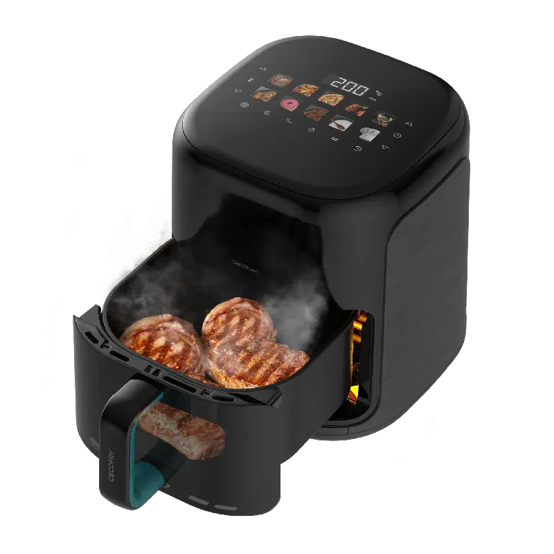 Freidora de aire con doble resistencia Cecotec Cecofry&Grill Smokin'Prime 4000 - Imagen 8