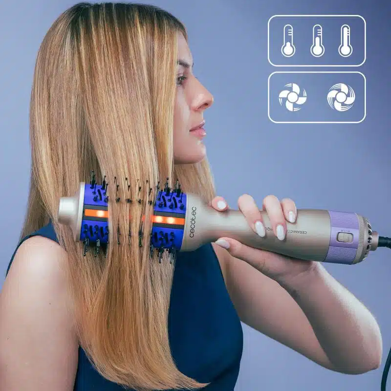 Cepillo de aire con Tecnología de Infrarrojos Cecotec CeramicCare i-Unique - Imagen 4