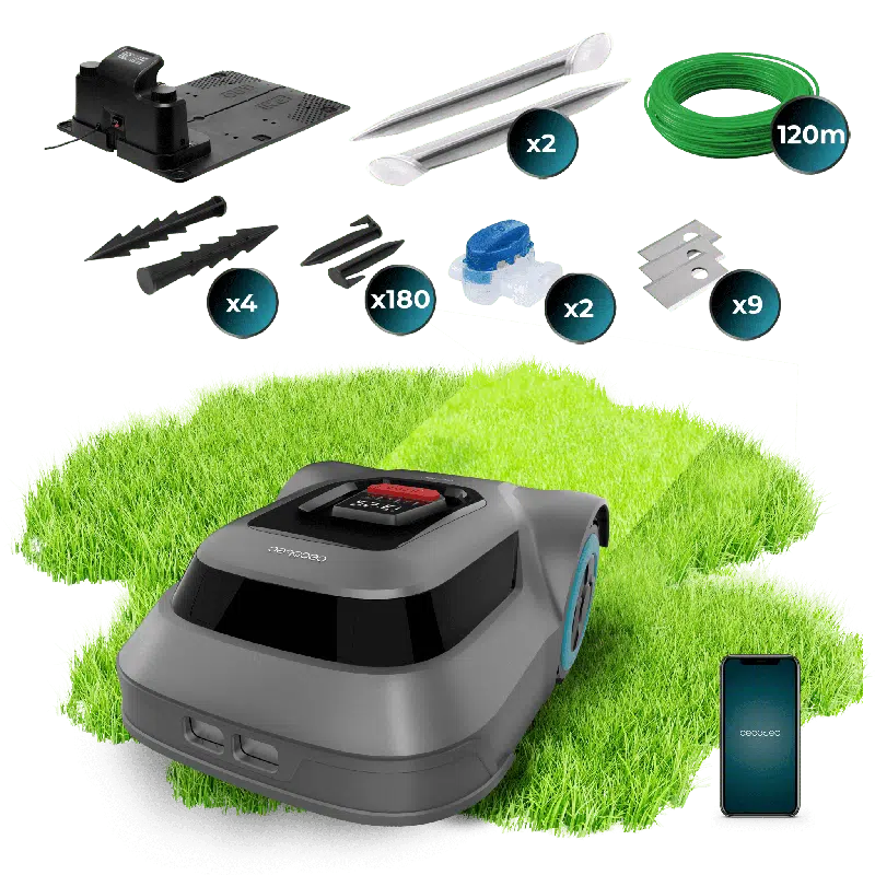 Robot cortacésped Cecotec Conga GrassHopper 500 Map Connected