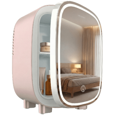 Nevera de cosméticos Cecotec CoolingBeauty 4000 Mirror Rose