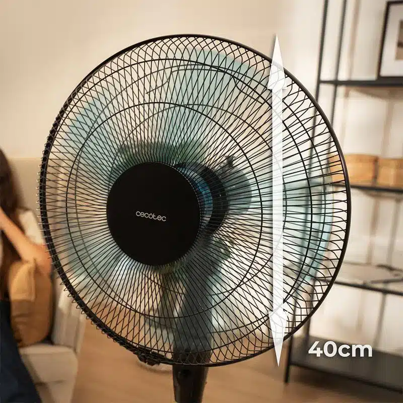 Ventilador de pie Cecotec EnergySilence 515 WindLite Pro Black Cool - Imagen 8