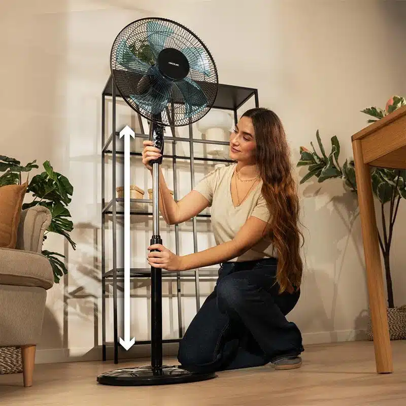 Ventilador de pie Cecotec EnergySilence 515 WindLite Pro Black Cool - Imagen 3